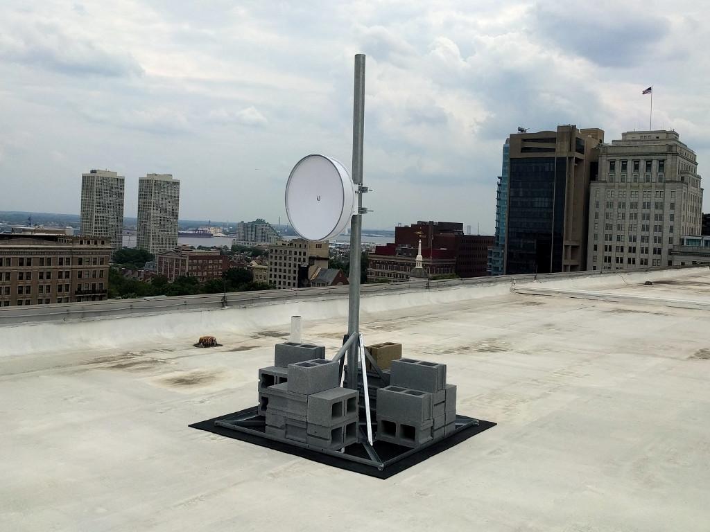 Non-penetrating roof mount 2